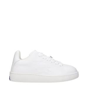 Weiße Sneaker aus Leder mit niedrigem Schaft