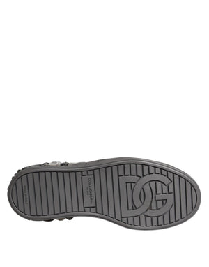 Weiß Crystal Logo Portofino Turnschuhe Schuhe