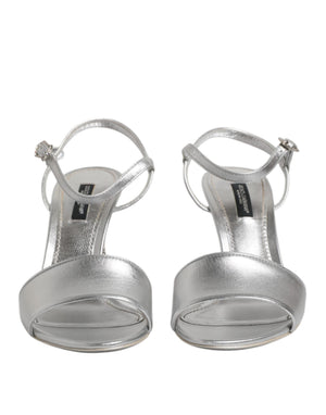Silber KEIRA Heels Riemchensandalen Schuhe
