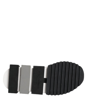 Weiß Schwarz Sorrento Socken Sneakers Schuhe