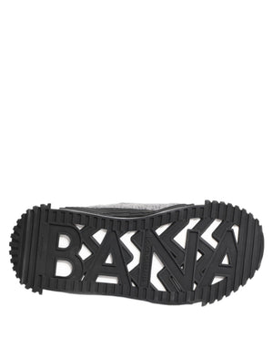 Schwarz Grau NS1 Low Top Turnschuhe Schuhe