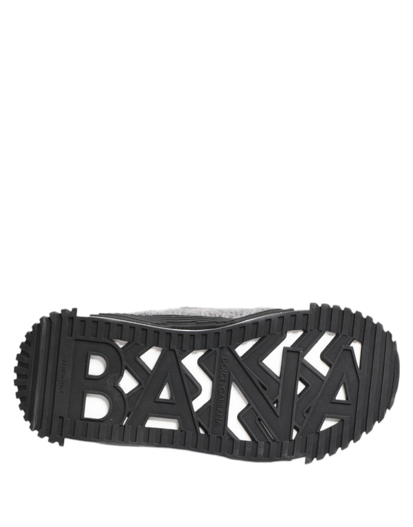 Schwarz Grau NS1 Low Top Turnschuhe Schuhe