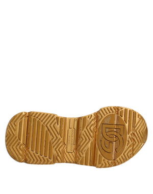 Weiß Gold DAYMASTER Leder Turnschuhe Schuhe