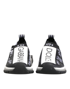 Schwarz Weiß Sorrento Low Top Sneakers Schuhe