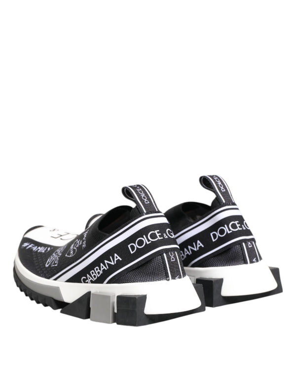 Schwarz Weiß Sorrento Low Top Sneakers Schuhe