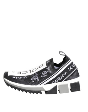 Schwarz Weiß Sorrento Low Top Sneakers Schuhe
