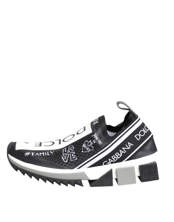 Schwarz Weiß Sorrento Low Top Sneakers Schuhe
