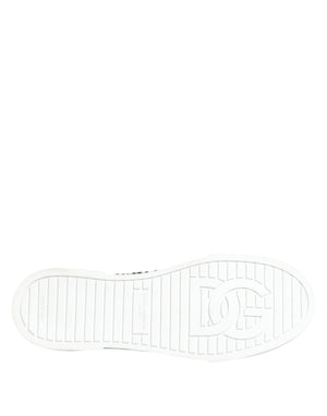 Grün Portofino Crystal DG Logo Sneakers Schuhe