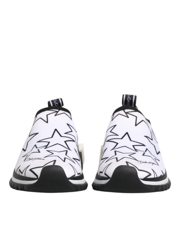 Weiß Sterne Sorrento Low Top Turnschuhe Schuhe