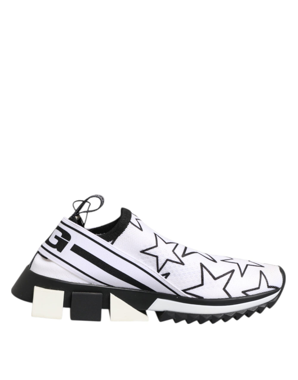 Weiß Sterne Sorrento Low Top Turnschuhe Schuhe
