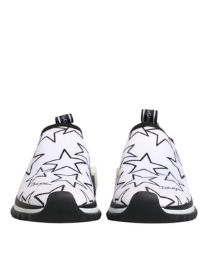 Weiß Sterne Sorrento Low Top Turnschuhe Schuhe