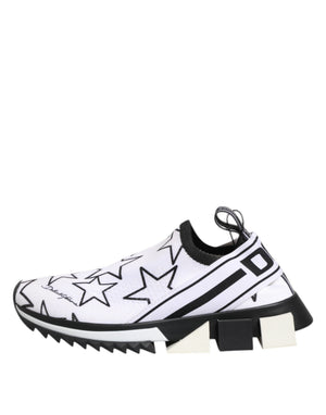 Weiß Sterne Sorrento Low Top Turnschuhe Schuhe