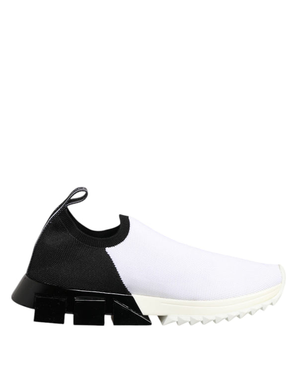 Weiß Schwarz Low Top Sorrento Turnschuhe Schuhe