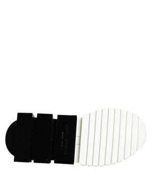 Weiß Schwarz Low Top Sorrento Turnschuhe Schuhe