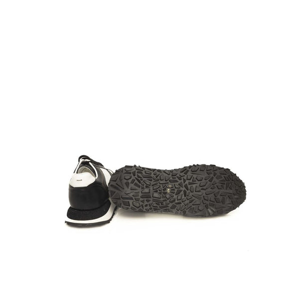 Schwarzes Kalbsleder Herren Sneaker