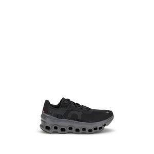 Schwarze Polyester-Sportschuhe