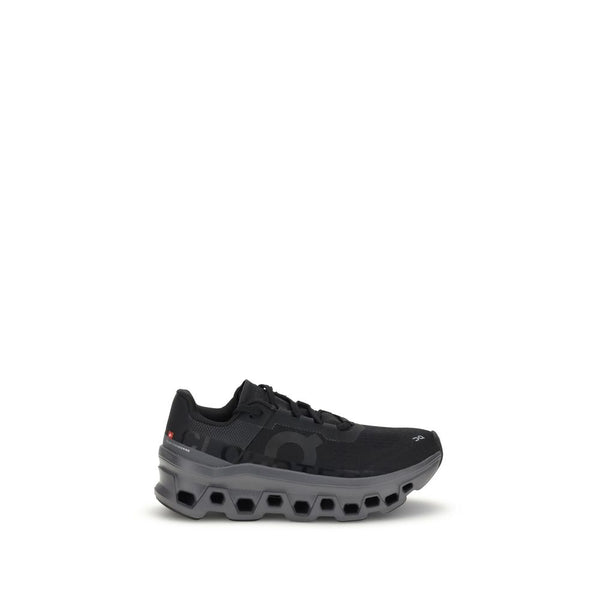 Schwarze Polyester-Sportschuhe