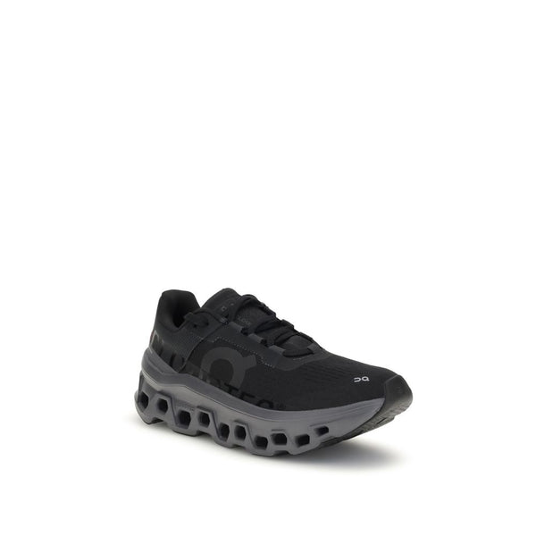 Schwarze Polyester-Sportschuhe
