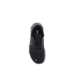 Schwarze Polyester-Sportschuhe