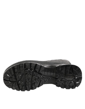 Metallic Schwarz Pull On Regen Stiefel Männer Schuhe