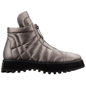 Grauer Nylon Herrenstiefel