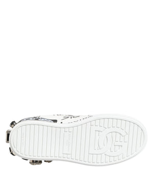Weiß Portofino Kristall Turnschuhe Schuhe