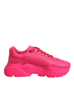 Rosa Leder Daymaster Low Top Sneakers Schuhe