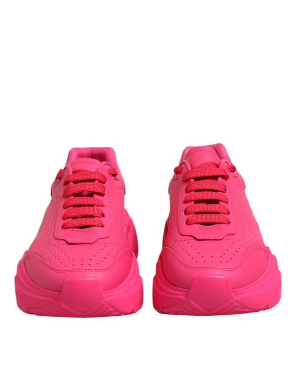 Rosa Leder Daymaster Low Top Sneakers Schuhe