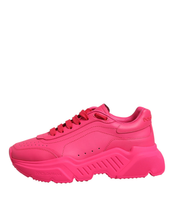 Rosa Leder Daymaster Low Top Sneakers Schuhe