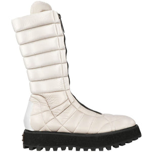 Weiße Nylon-Stiefeletten für Herren