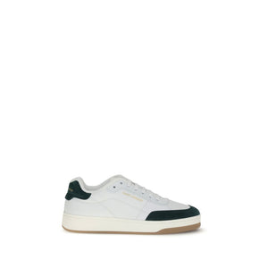 Weiße Kalbshaut Bos Taurus Sneakers mit niedrigem Schaft
