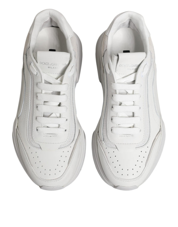 Weiß Daymaster Low Top Herren Turnschuhe Schuhe