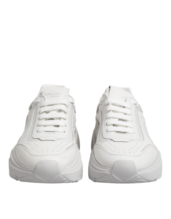 Weiß Daymaster Low Top Herren Turnschuhe Schuhe