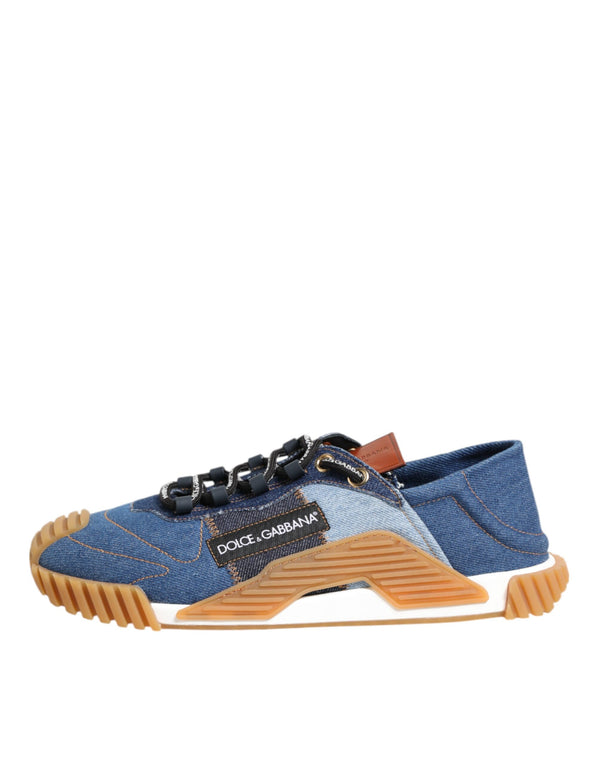 Blau Lace Up Low Top NS1 Turnschuhe Schuhe