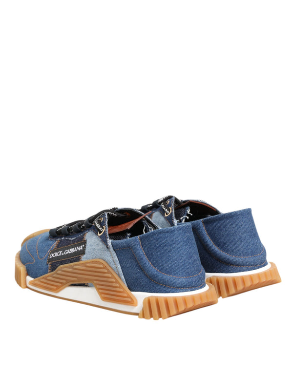 Blau Lace Up Low Top NS1 Turnschuhe Schuhe