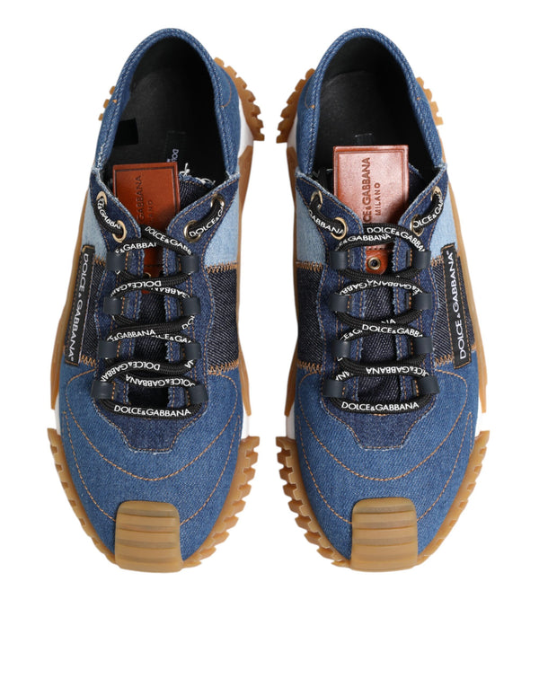 Blau Lace Up Low Top NS1 Turnschuhe Schuhe