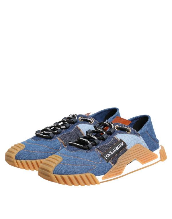 Blau Lace Up Low Top NS1 Turnschuhe Schuhe