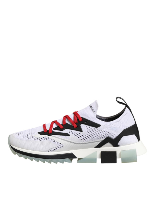 Weiß SORRENTO Sport Stretch Turnschuhe Schuhe