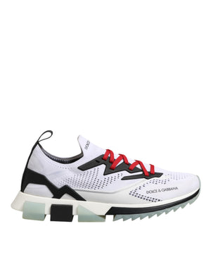 Weiß SORRENTO Sport Stretch Turnschuhe Schuhe