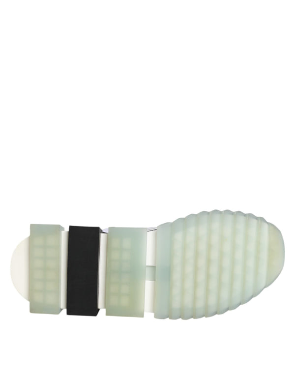 Weiß SORRENTO Sport Stretch Turnschuhe Schuhe