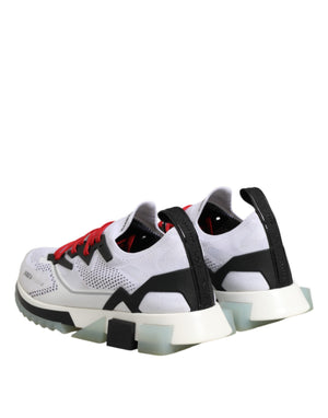 Weiß SORRENTO Sport Stretch Turnschuhe Schuhe