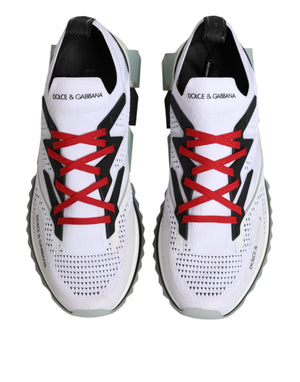 Weiß SORRENTO Sport Stretch Turnschuhe Schuhe