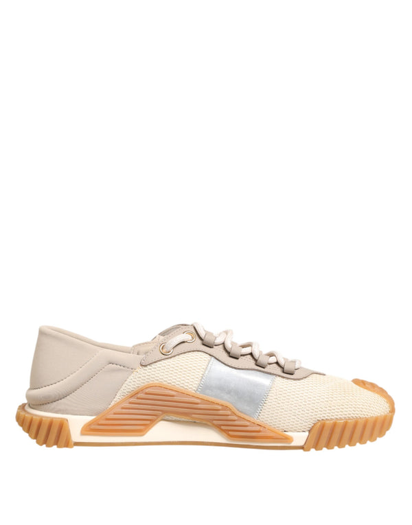 Beige Lace Up Low Top NS1 Männer Turnschuhe Schuhe