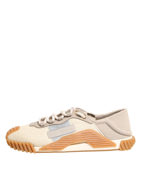 Beige Lace Up Low Top NS1 Männer Turnschuhe Schuhe