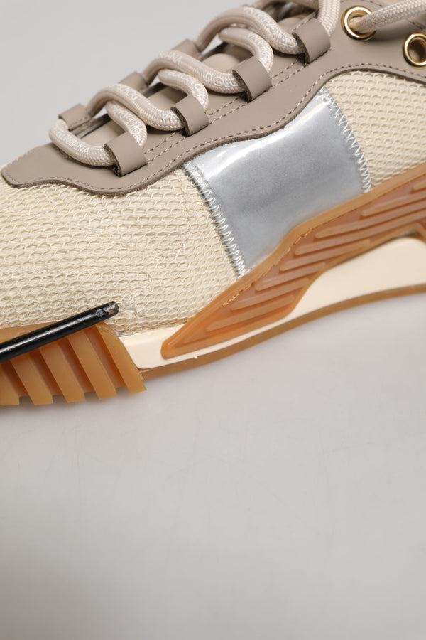 Beige Lace Up Low Top NS1 Männer Turnschuhe Schuhe