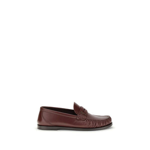 Braune Kalbsleder Bos Taurus Slip-On Loafer