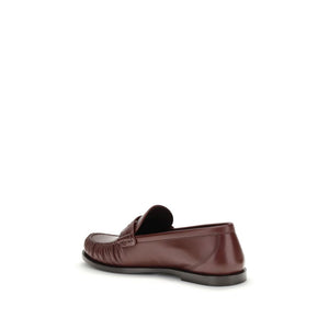 Braune Kalbsleder Bos Taurus Slip-On Loafer