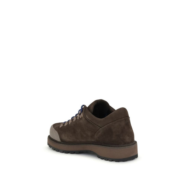 Braune Leder-Schnürstiefel