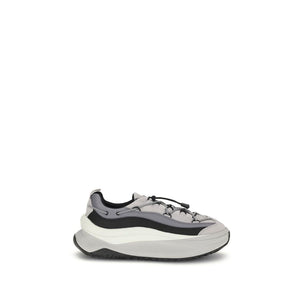 Graue Polyester-Sportschuhe