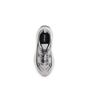 Graue Polyester-Sportschuhe